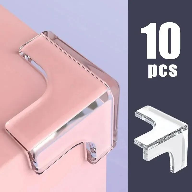 

Furniture Corner Guards 10PCS Clear Soft Edge Protectors Anti-Collision Home Salon Decor for Kids and Elderly Safety