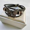 Retro Ethnic Butterfly Multi-Strand Leather Bracelet - Trendy, Simple European and American Jewelry