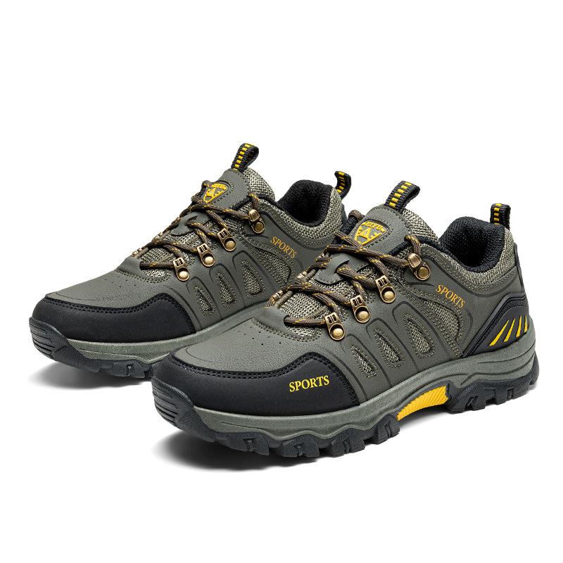 

Защитная рабочая обувь, мужская обувь, обувь для активного отдыха, обувь для пешего туризма, мужская дышащая обувь для отдыха и путешествий, осенняя обувь 44 армия зеленый