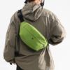 Cycling Chest Bag Solid Color Waist Bag Outdoor Large Capacity Crossbody Bag