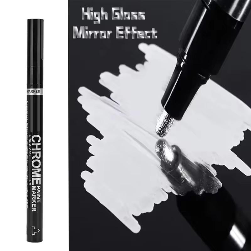 

5/1 шт. Хромированный маркер Зеркальный Водонепроницаемый Краска Ремонт Для Камня Керамики Стекла Металлический Золотой/Серебряный Наконечник 2 мм