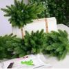 10Pc Simulated Pine Needle Branches DIY Simulated Pine Needle Decorations For Christmas Trees Home Holiday Party Christmas Decor