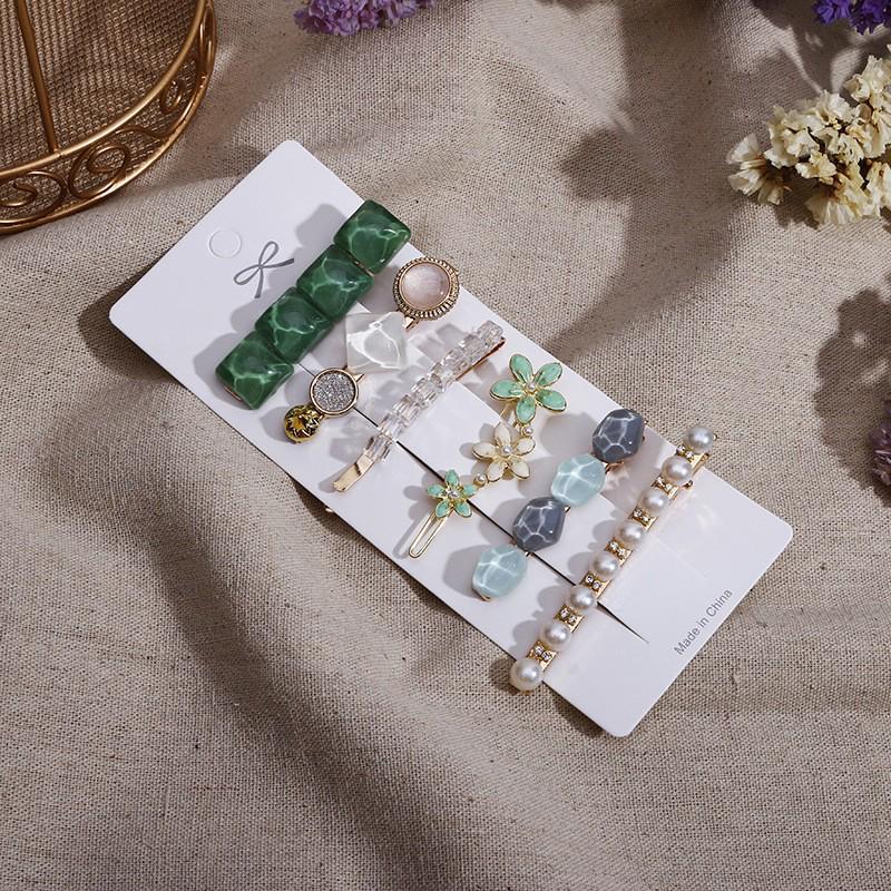 2022 Winter Korean Style Metal Hair Clip for Girls - Trendy Bangs Hairpin and Side Clip Hair Accessories