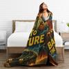 Back To The Future Blankets  Travel Office Flannel Throw Blanket For Couch Bed Warm Soft Custom Quality Bedspread