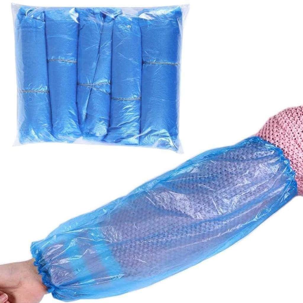 100 Pcs Disposable Arm.Sleeves Covers Waterproof Protector