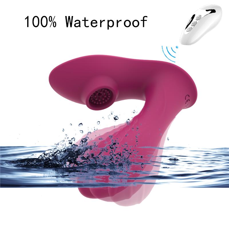 Vaginal Sucking Vibrator Wireless Remote Control G Spot Sucker Oral Sex Clitoral Stimulator Dildo Massager For Women Sex Toys