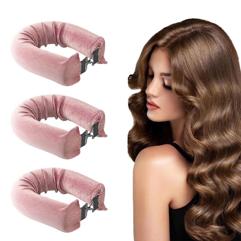 Hitzefreier Lockenstab für Frauen, faules Haar-Locken-Artefakt, europäischer und amerikanischer einfacher Scheiben-Haar-Großwellen-Schlaf-Scheiben-Haar-Gerät