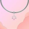 Authentic Copper Zircon Twelve Zodiac Sign Pendants Charm Suitable For Bracelet Diy Bead Ms Premium Jewelry Item Valentine'S Birthday Gift