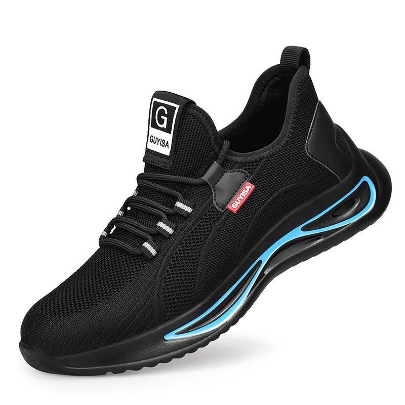 Indestructible Sneakers Men Work Shoes Breathable Anti-Smash And Puncture Work Shoes Boots Dropshipping