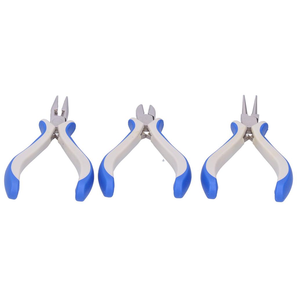 Tångsats Rund och Spetsig Bärbar Smyckestillverkning Handskärning Lindning Klämverktyg