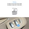 Car Front Rear Window Switch Repair Button Caps Key Cover Trim For Mercedes Benz E S Class W213 W222 E300 E350 S320 S350 S450