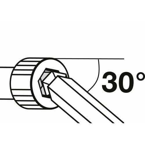 PB SWISS TOOLS Ball Head Long Hex Wrench Set 212.LH-10CN