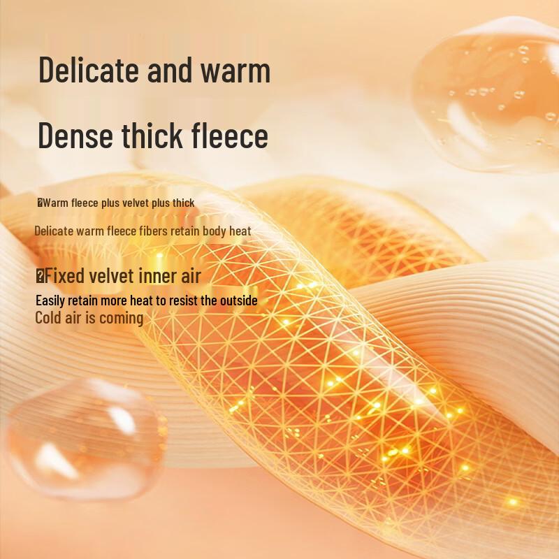 Yalu Girls' Fleece-Lined Thermal Underwear Set