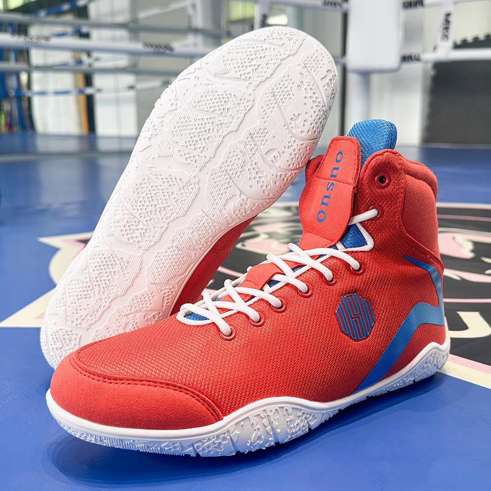 Мужские профессиональные боксерки и борцовки W777 43