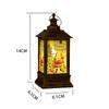 Santa Claus Snowman Glowing Christmas LED Light Portable Cute Xmas Tree Pendant Christmas Castle Exquisite Xmas Decor Party