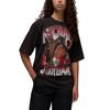 Air Jordan Flight Essentials Oversized T-Shirt Black/Varsity Red Men Tops HM7131-010