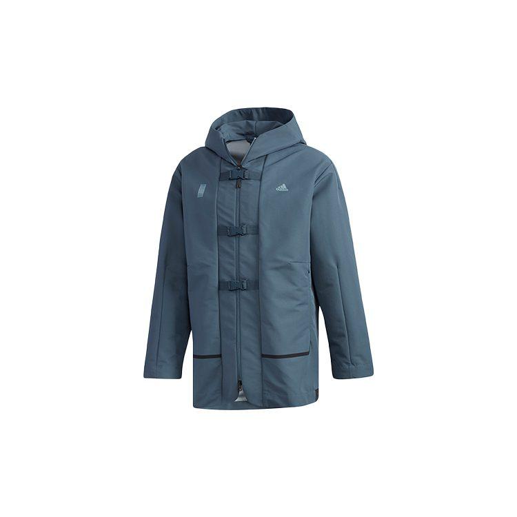 Adidas Jackets Men's Ruins Blue Detachable Hood Moderate Other FM9343