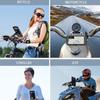 Waterproof Motorcycle Bicycle Mobile Phone Holder Universal GPS 360 ° Rotation Adjustable Motorcycle Mobile Phone Holder