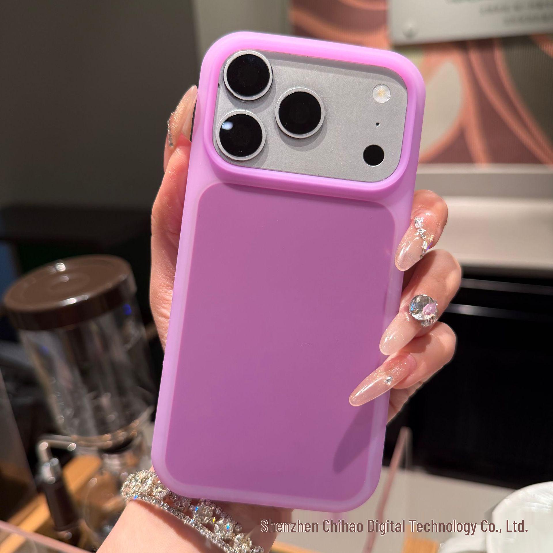 

iPhone 17 Pro Max Liquid Silicone Anti-Fall Phone Case Solid Color iPhone 16 Pro