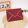 A7 Self-Adhesive Gold Stamped Western Style Business Invitation Cards & Envelopes
