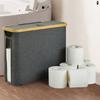 Toilet Paper Storage Basket Foldable Organizer Baskets Multifunction Laundry Hampers Luxury Bathroom Hamper Organizers Furniture