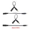 5V-12V DC5.5 x 2.1mm to DC2.5x0.7mm/3.5x1.35mm/4.0x1.7mm/4.8x1.7mm/5.5x2.5mm Power Cable Female to Male Adapter Cord