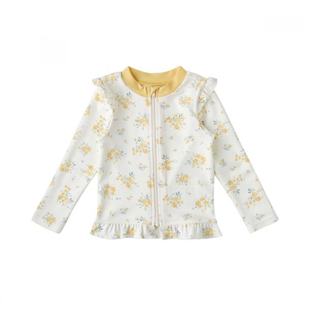 Mink Mui Flower Bouquet Zip Rash Guard 36314 621 05