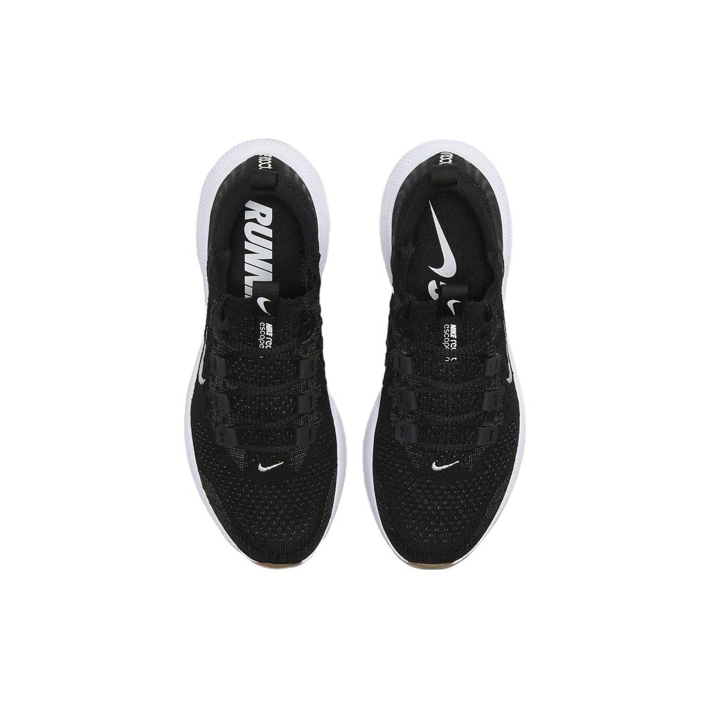 Nike React Escape Run Flyknit Černé Bílé Dámské Tenisky Železně Šedé DC4269-001