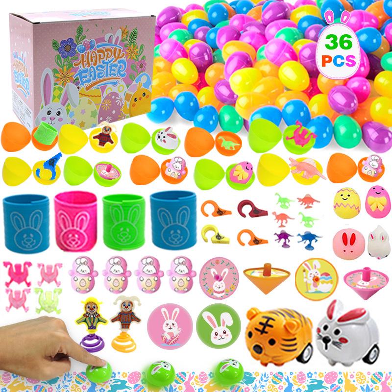 Children's DIY Bunny Car Easter Egg Set - Easter Toy & Gashapon Gifts 2026