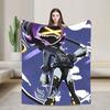 Robot Murder Drones V Uzi  Blanket Quality Super Warm  Bedding Throws Winter Airplane Travel Couch Chair Comfortable Bedspread
