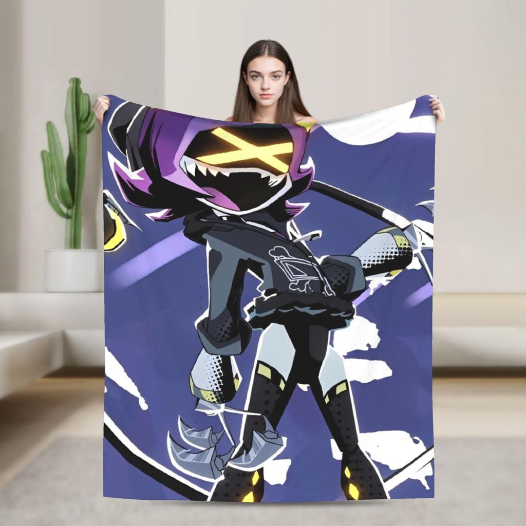 Robot Murder Drones V Uzi  Blanket Quality Super Warm  Bedding Throws Winter Airplane Travel Couch Chair Comfortable Bedspread