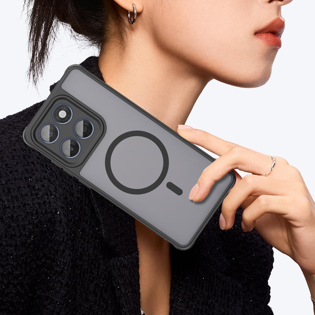 Case for Motorola Moto Edge 60 Fusion Edge 60 Pro For Magsafe Cover Matte Clear Magnetic Wireless Charge Shockproof Funda