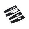 Glossy Piano Black Window Lift Switch Panel Cover Trim + For Toyota Tacoma 16-22