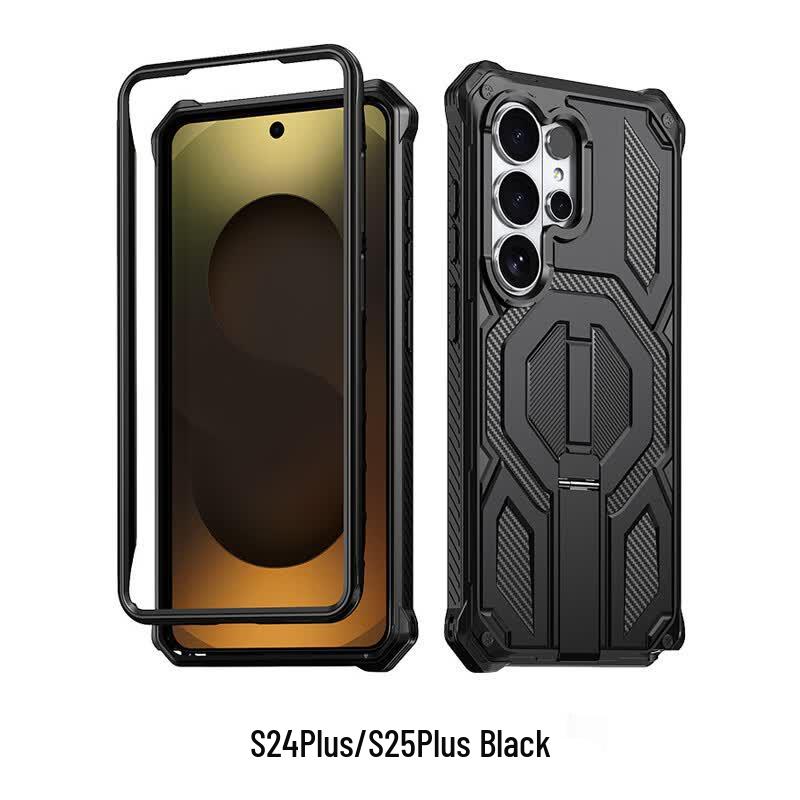 CAXITON Магнитный держатель Чехол с полной защитой для Samsung S24 Plus / S25 Plus