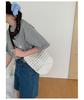 Korean Chic Woven Tote: Versatile Single Shoulder & Crossbody Beach Bag