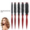 Aluminum Tube Cylindrical Bristle Roller Comb Shape With Fluffy Hair Roots And Bangs Inner Buckle Curly Hair Styling Beauty Tool