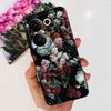 For Tecno Camon 20 20 Pro 4/5G 20s Pro 20 Premier Butterfly Flower Colorful Girly Funda Transparent Soft TPU Silicone Back Cover