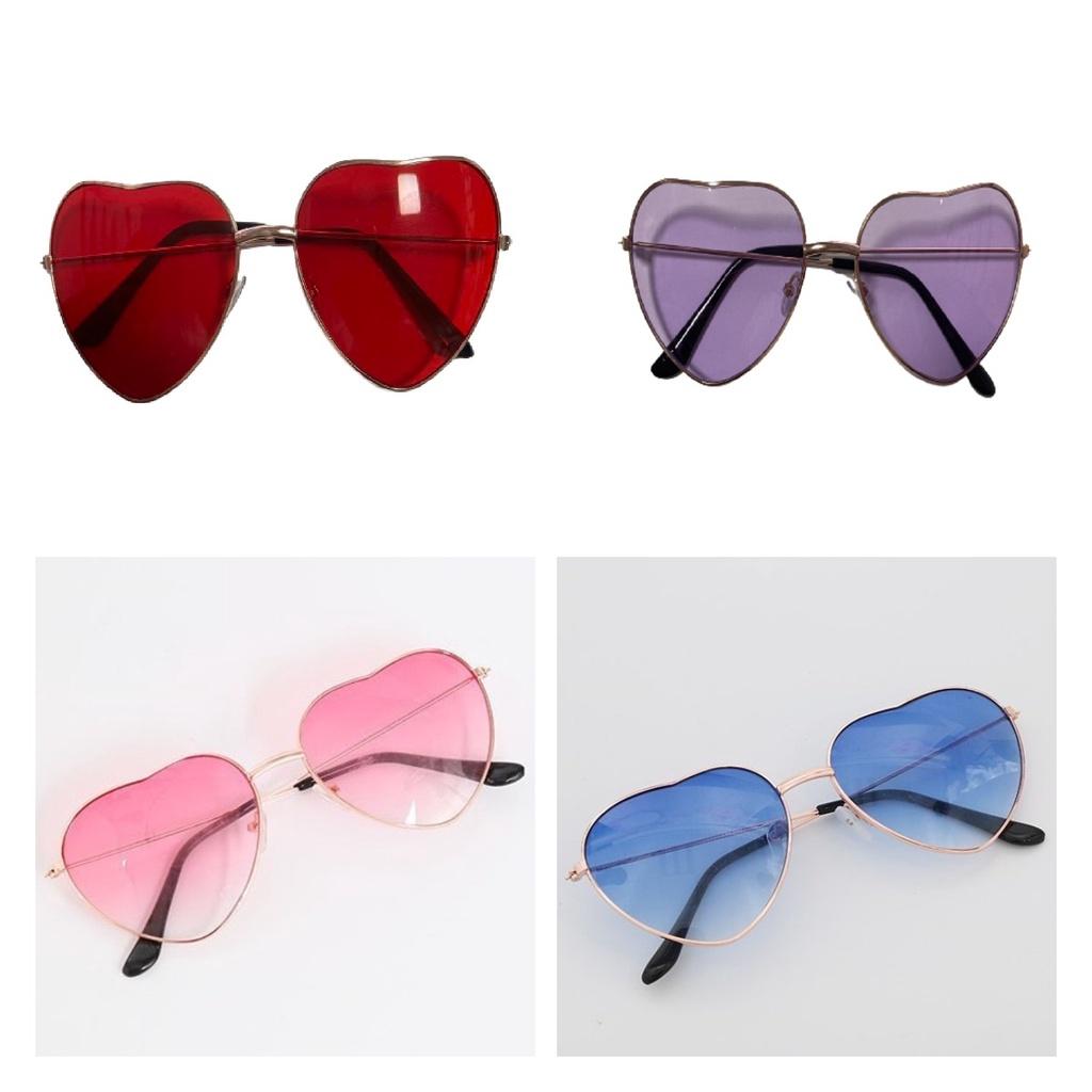 Trendy Heart-shaped Metal Eyewear With Ocean Lenses For Women Perfect For Parties And Performances