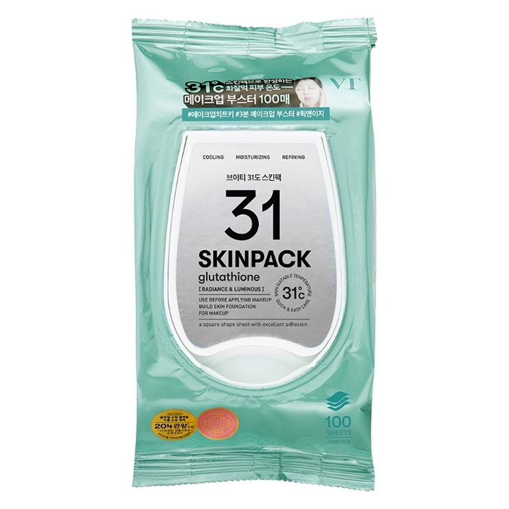 VT Cosmetics Mild 31 Skin Pack, 100 sheets, 1 pack
