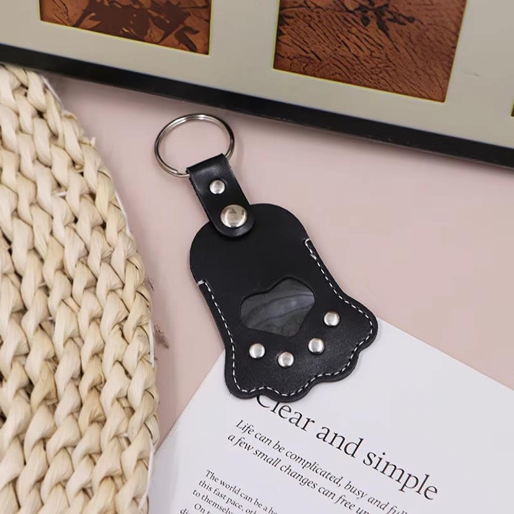 PU Leather Dog Hair Storage Pendant Cat Dog Fur Container Pendant  Jewelry Accessories