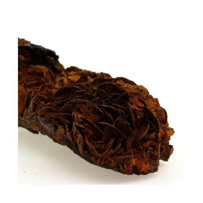 Pyrolusite et Goethite sur Sidérite 1445.3 carats