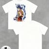 Dragon Ball Gokus 2026 Unisexs Short Sleeve TShirt Ultimate Skill Dark Art Print Anime Fusion Trendy Style for Dragon Ball Fans