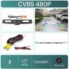 1080P AHD 170 Degree Rear View Camera for Jeep Compass 2017-2019 with Dynamic Trajectory Trunk Handle Fit with Android Units