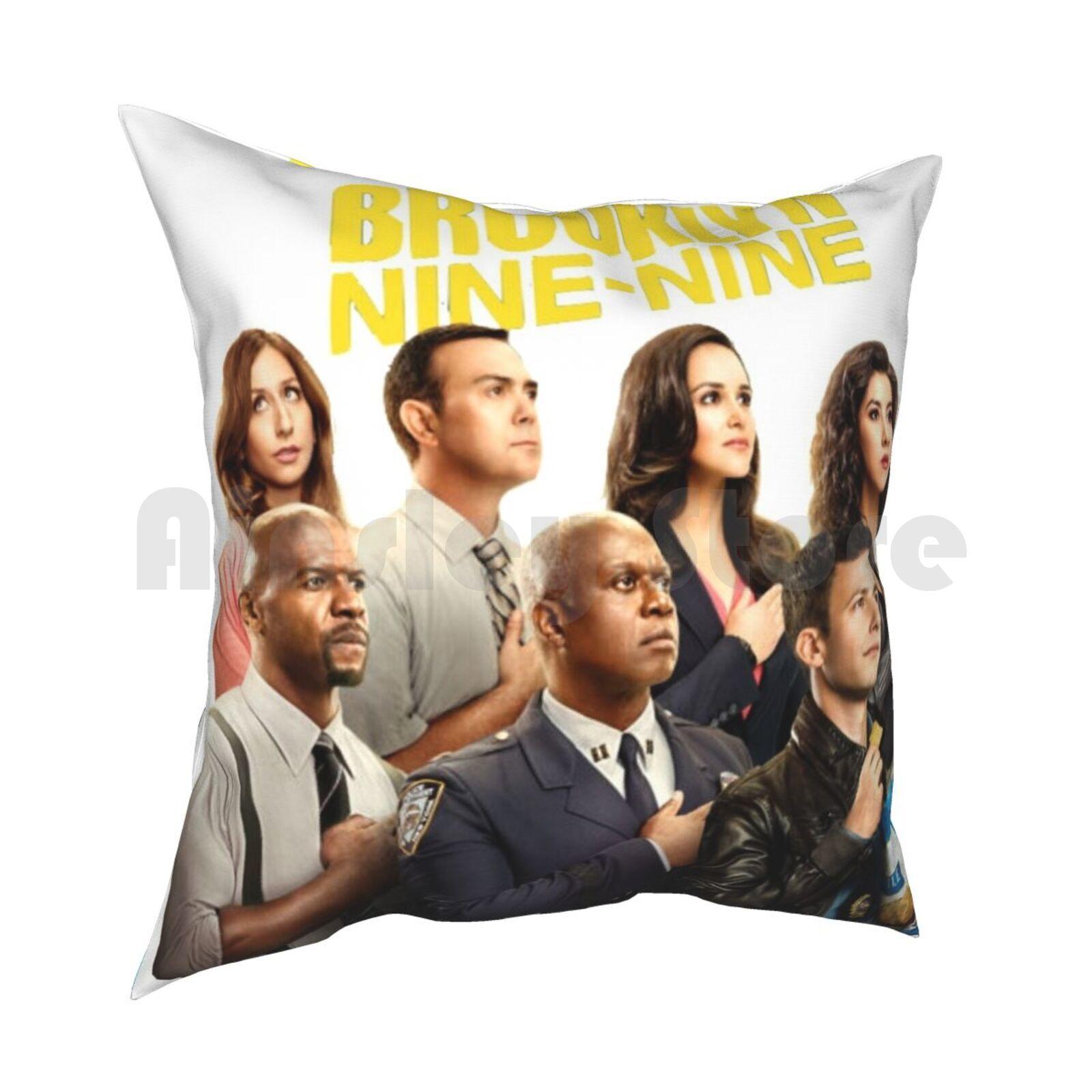 Nine Nine Pillow Case Printed Home Soft DIY Pillow Cover Brooklyn Nine Nine Fox Nine Nine Nbc Tv Andy Samberg Sitcom Funny 30cmx30cm