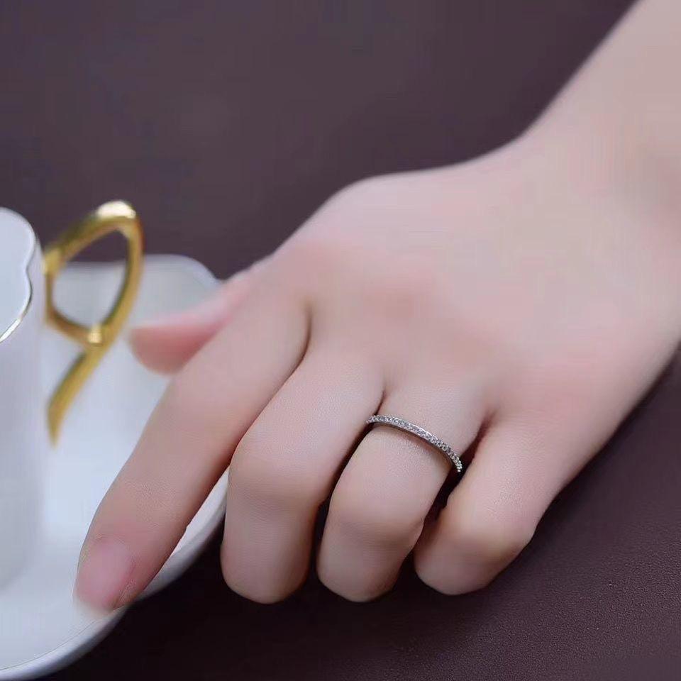 

French Double Knot Korean-Style Irregular Band Fashion Ring