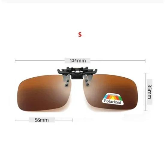 4 Color Car Night Safety Driving Glasses Clip UV 380 Sunglasses Night Vision Glasses Anti-glare Driver Goggles Sunglasses Unisex