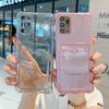 Card Slot Silicone Case for Samsung Galaxy S24 FE S24FE S21FE S23 Ultra S22 S20 S21 + Plus A12 A13 A22 A32 A33 A52 A53 4G Cover