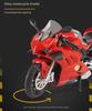 1:12 Alloy Motorcycle Model with Sound - Smooth Running Children's Toy and Ornament
