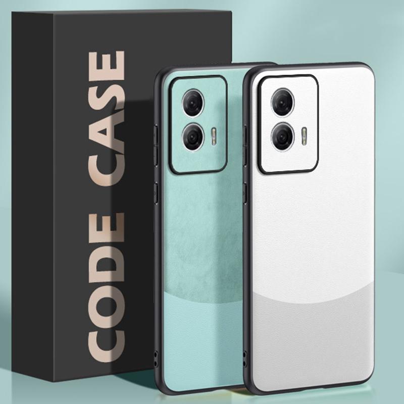 Luxury PU Leather Phone Case For Motorola Edge 50 Fusion Back Cover Silicone Protection Case For Motorola Moto Edge50 Fusion 5G