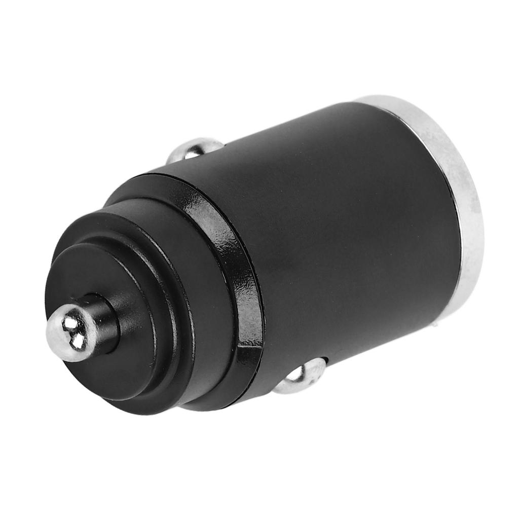 Mini Car Charger Dual Ports PD30W QC3.0 Fast Charging Aluminum Alloy USB Car Charger Adapter for